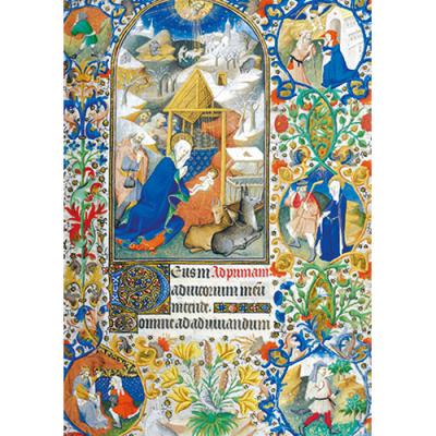 Personalised Christmas Cards - Bedford Hours Nativity Scene